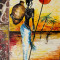 Tablou canvas Africa retro vintage arta52, 70 x 105 cm