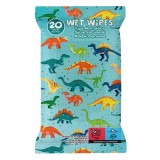 șervețele Umede Travel, Multicolor, Set 20 bucăți, Aloe Vera și Vitamina E