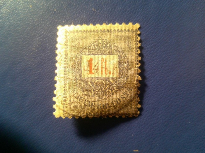 Timbru Ungaria 1 Ft 1888 stampilat