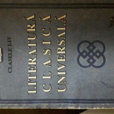 Literatura clasica universala clasele I-IV vol.4