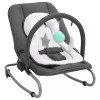 VidaXL Balansoar pentru bebeluși, antracit, oțel 10254