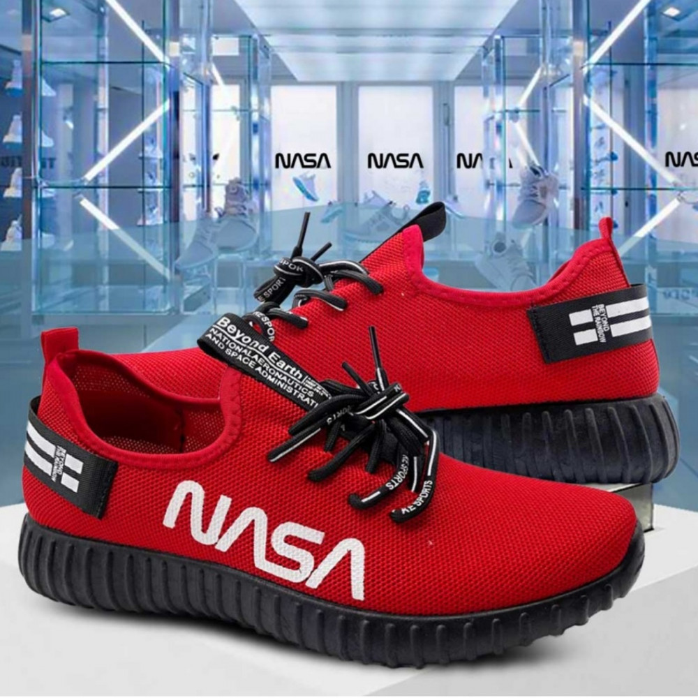 Pantofi sport NASA - adidasi barbati - Incaltaminte sport, 41, 42, Rosu |  Okazii.ro