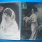 HOPCT 1708 FEMEI..FEMEI-TCV-ROMANTICA-FRANTA-LOT 2 CARTI POSTALE VECHI-CIRCULATE