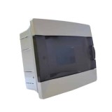 Tablou sigurante ingropat cu 8 module, alb, dimensiuni 175x215 mm