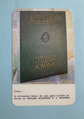 Calendar 1980 editura academiei foto