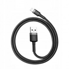 Cablu USB - Apple Lightning Baseus Cafule Cable 1 0,5 m negru