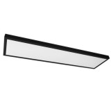 Panou LED SMD dreptunghiular, 2x30W, lumina neutra 4500K, 30 x 120 x 3.8 cm, negru, masterLED