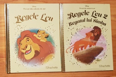 Set 2 carti Regele Leu. Povesti din colectia de aur. Disney foto
