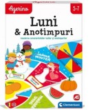 Joc educativ Agerino, Luni si Anotimpuri. Asocierea caracteristicilor lunilor si anotimpurilor