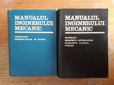 Manualul inginerului mecanic 2 volume / R3P2S foto