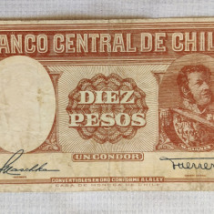 Chile - 10 Pesos ND (1947)