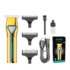 Aparat de tuns profesional V960, accesorii incluse, USB, 5W foto