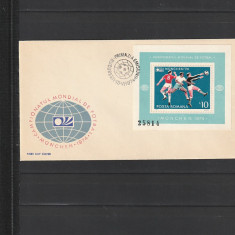 RO - FDC - C.M. FOTBAL MUNCHEN - COLITA ( LP 852 ) 1974 ( 1 DIN 1 )