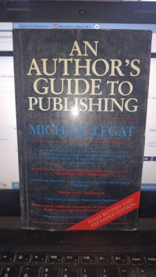 Michael Legat - An author&amp;#039;s guide to publishing foto