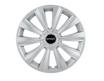 Set 4 capace roti Delta cromat R14 pentru gama auto Smart foto
