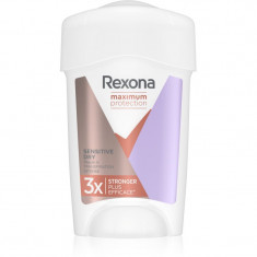 Rexona Maximum Protection Antiperspirant anti-perspirant crema impotriva transpiratiei excesive Sensitive Dry 45 ml