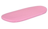 Saltea de spuma flexibila pentru landou 75x33x3 cm Nativo Travel Classic Roz Inchis