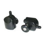 Cumpara ieftin Rolă simplă pentru cabină de duș Z7 Black