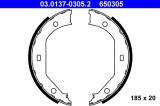 ATE 03.0137-0305.2 Set saboti frana, frana de mana