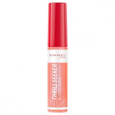 Luciu de buze Thrill Seeker Glassy Gloss 250 Peachy Vibes, 10ml, Rimmel London