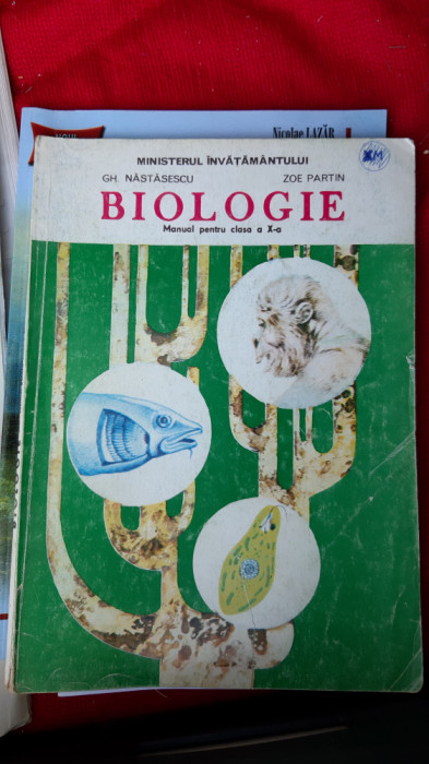 BIOLOGIE CLASA A X A - GHEORGHE NASTASESCU , ZOE PARTIN