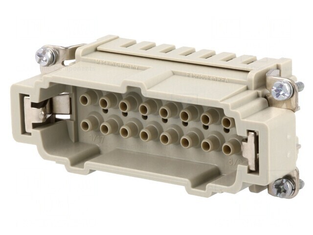 Conector HDC inserturi contact tată Han E 16PE