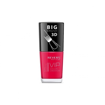 Lac de unghii Vip, 3D, Revers, rosu, 12 ml, Nr 112 - mat foto