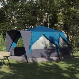 vidaXL Tent Cabină cu acoperiș albastru 400 x 350 x 212 cm 42004027