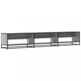 Cumpara ieftin Comoda TV, gri sonoma, 270x40x46 cm, lemn compozit