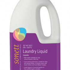 Detergent Ecologic Lichid pentru Rufe Albe si Colorate Lavanda Sonett 2L