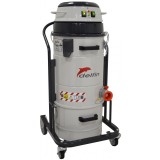 Aspirator industrial pentru praf uscat, MTL202DS DELFIN, 2 motoare, functie DUSTOP, 2.300W, recipient cu roti, 20 litri, 230V