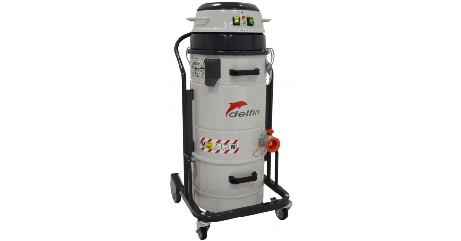 Aspirator industrial pentru praf uscat, MTL202DS DELFIN, 2 motoare ...
