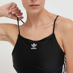 adidas Originals top femei, culoarea negru IU2415