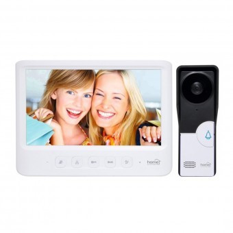 Video-interfon Home DPV 26, diagonal 7&amp;quot; color, alb foto