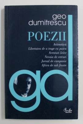 POEZII de GEO DUMITRESCU , 2002 foto