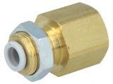 Racord Push-in Filetat Rc 3/8 Alamă 1-10 Bar