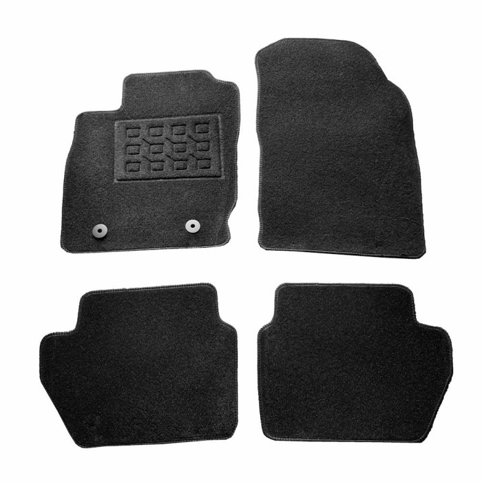 Covorase mocheta Ford Ecosport 2017-prezent, Negre, set de 4 Buc. AutoDrive ProParts