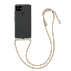 Husa pentru Google Pixel 4a 5G, Silicon, Transparent, 53652.21 foto