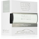 Millefiori Icon Vanilla &amp; Wood parfum pentru masina 1 buc