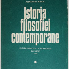 Istoria filosofiei contemporane – Alexandru Boboc