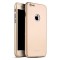 Husa Aisi Iphone 6/6S Full Cover 360, Gold + folie sticla