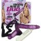 Strap-On Dublu Cu Vibratii Duo Purple