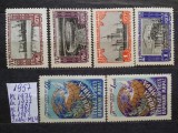 1957-Rusia-2 seturi-MLH, Nestampilat