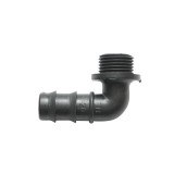 Cot conector pentru tub picurare 20 mm cu filet exterior 1/2 pentru irigatii