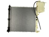 Radiator racire Mercedes Vito 113/114 (W638), 02.1995-03.1999, motor 2.0, 100 kw; 2.3, 105 kw, benzina, cutie manuala, fara AC, 573x564x34 mm, alumin