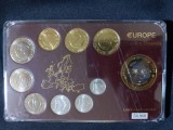 Seria completata monede - Slovenia 1992-2003, 9 monede + medal