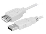 Cablu USB 2.0 A-A 3m Gri, Logilink