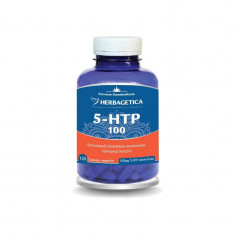 Herbagetica 5 HTP 100 zen forte, 120 capsule