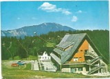 carte postala-BRASOV-PREDEAL-Cabana Clabucet sosire