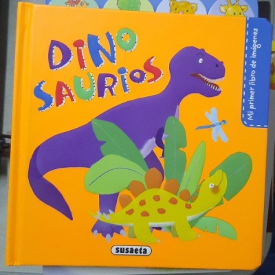 Dino Saurios (Dinozaurii - Carte in limba spaniola) foto